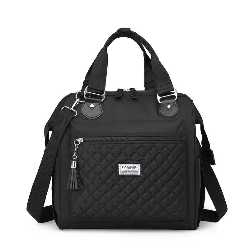 Structured Quilted Satchel Bag Stornfield