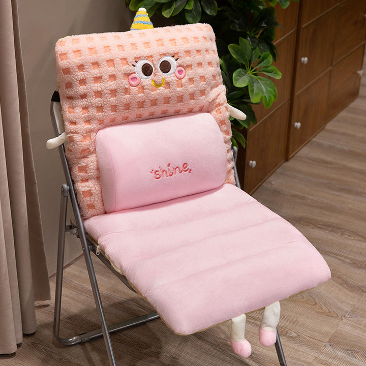 Plush comfort seat cushion with back support Stornfield