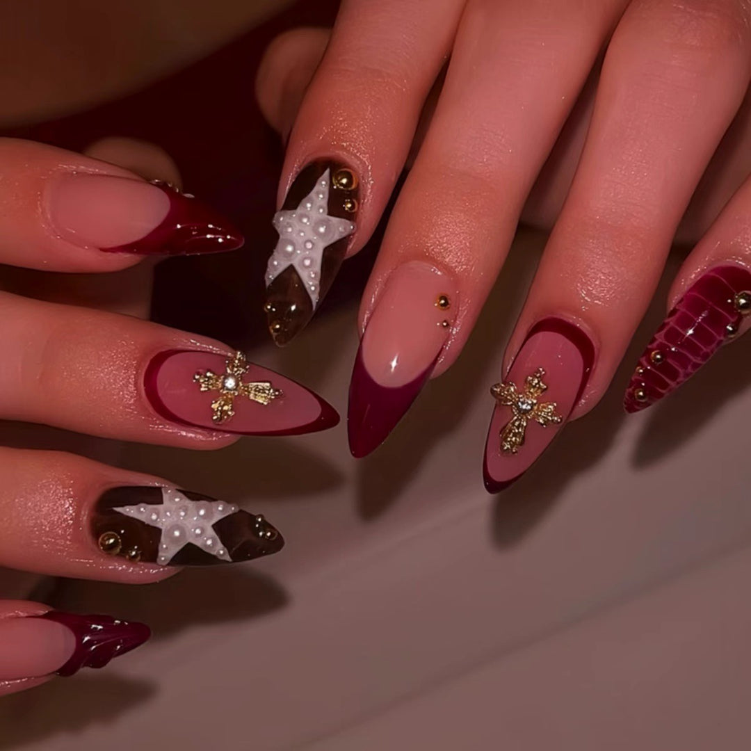 Elegant Gel Nail Art Extensions Stornfield