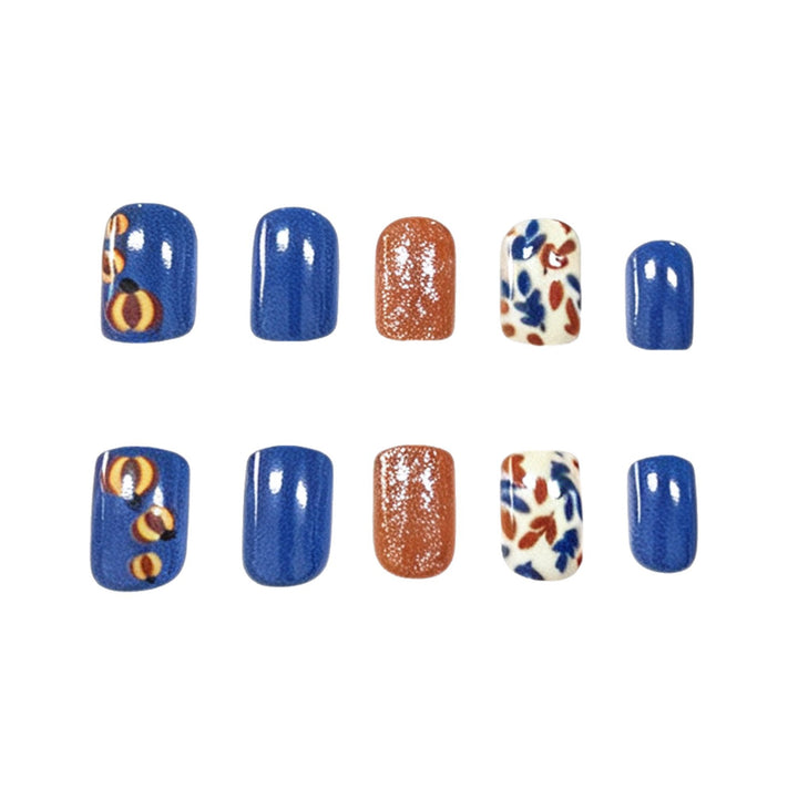 Seasonal Leaf Design Nail Art Stornfield