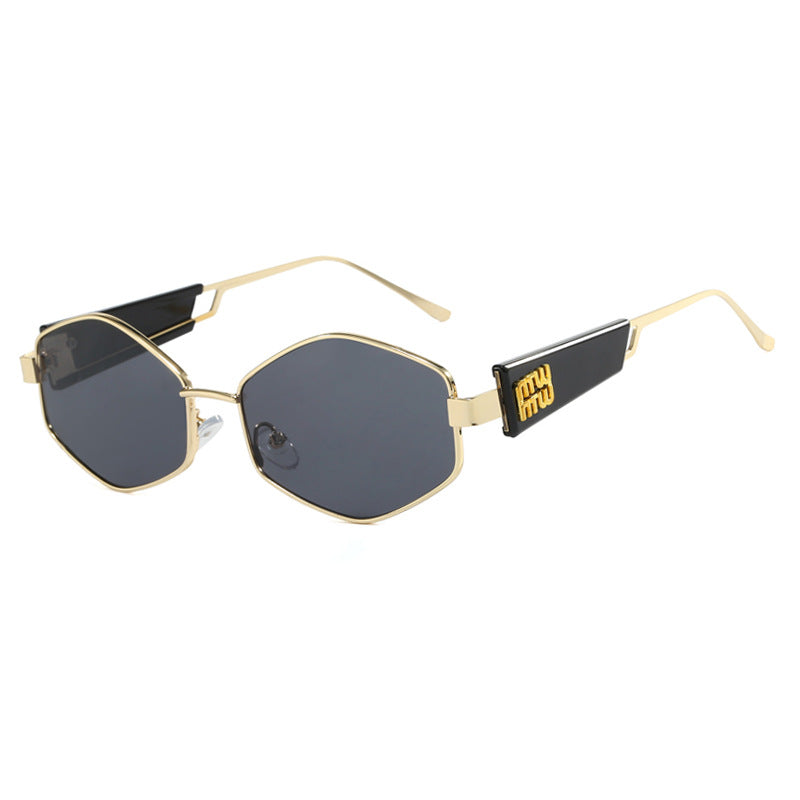 Women's geometric sunglasses with fashionable design and UV protection Stornfield