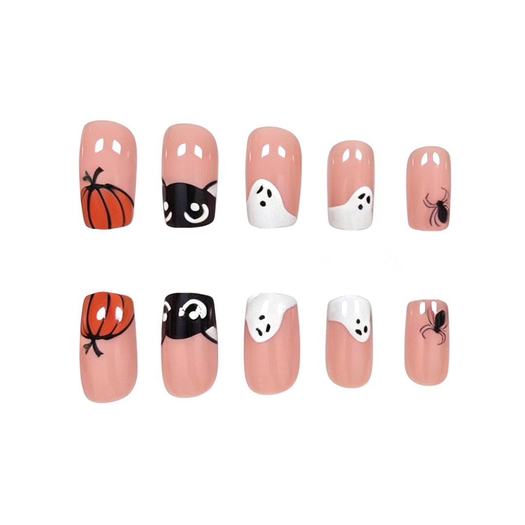 Creative Halloween-Themed Nail Art Enhancements Stornfield