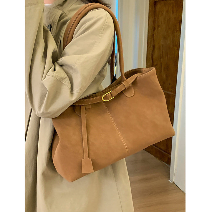 Classic Leather Tote Bag
