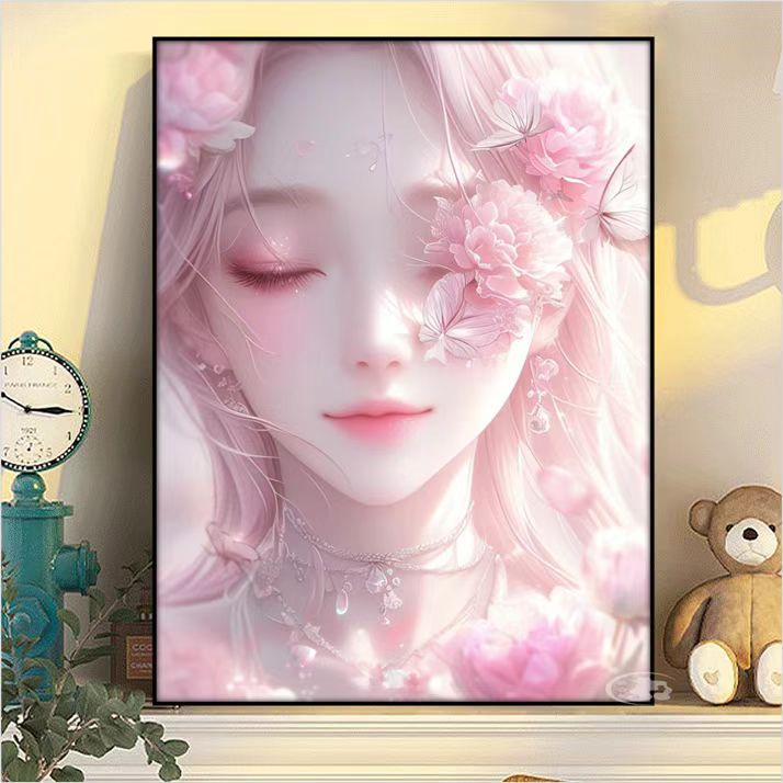 Ethereal Floral Fantasy Art Print Stornfield