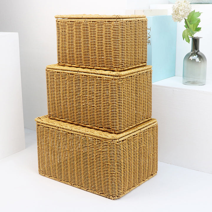 Rectangular Woven Storage Box Stornfield