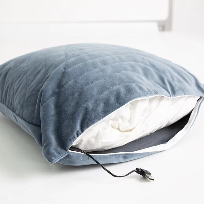 Women's Decorative Cushion Cover with Honeycomb Pattern Stornfield
