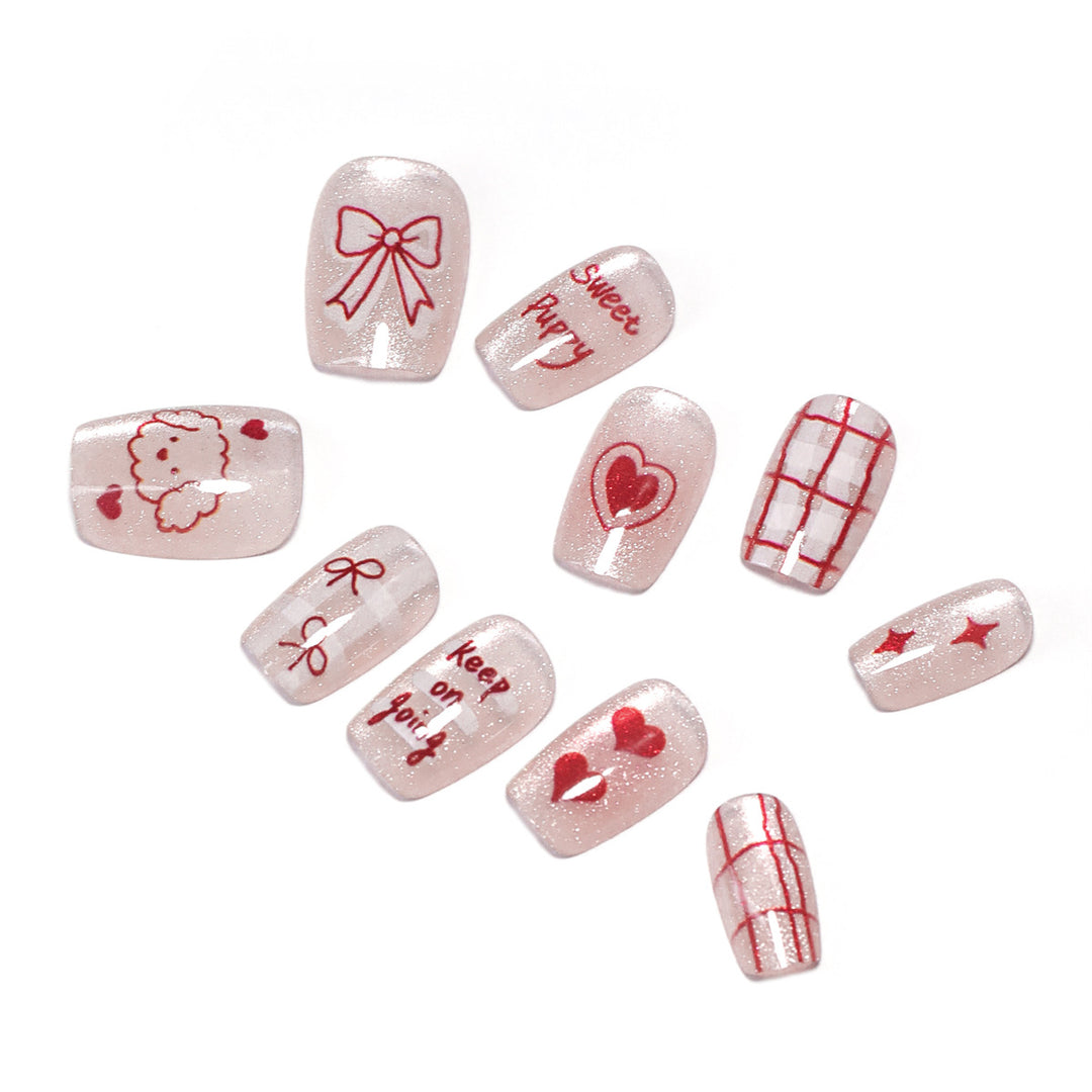 Artificial nail art with cute designs Stornfield