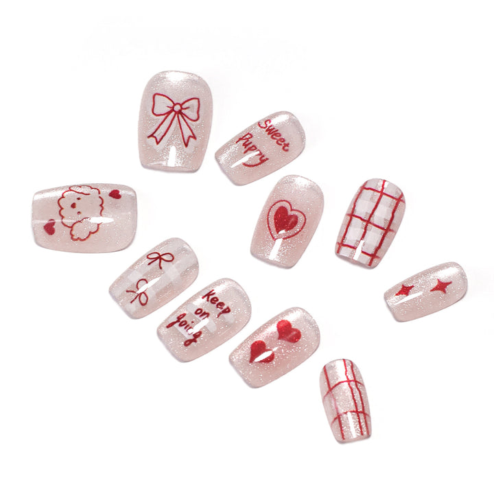 Artificial nail art with cute designs Stornfield