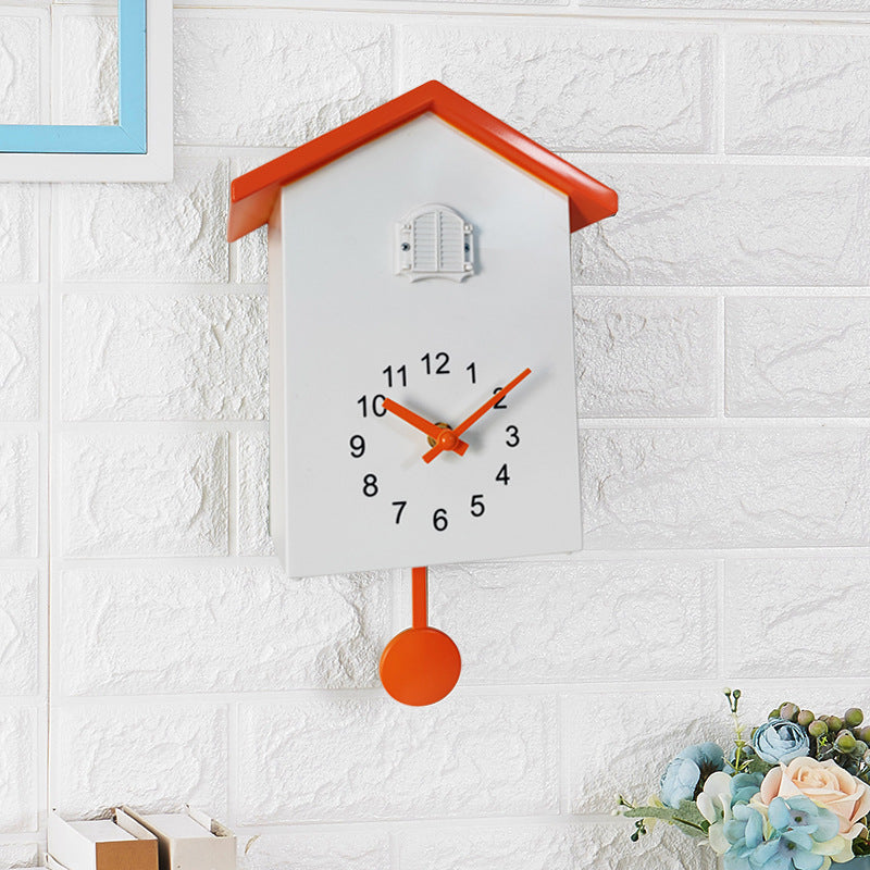 Cuckoo clock in creative house design Stornfield