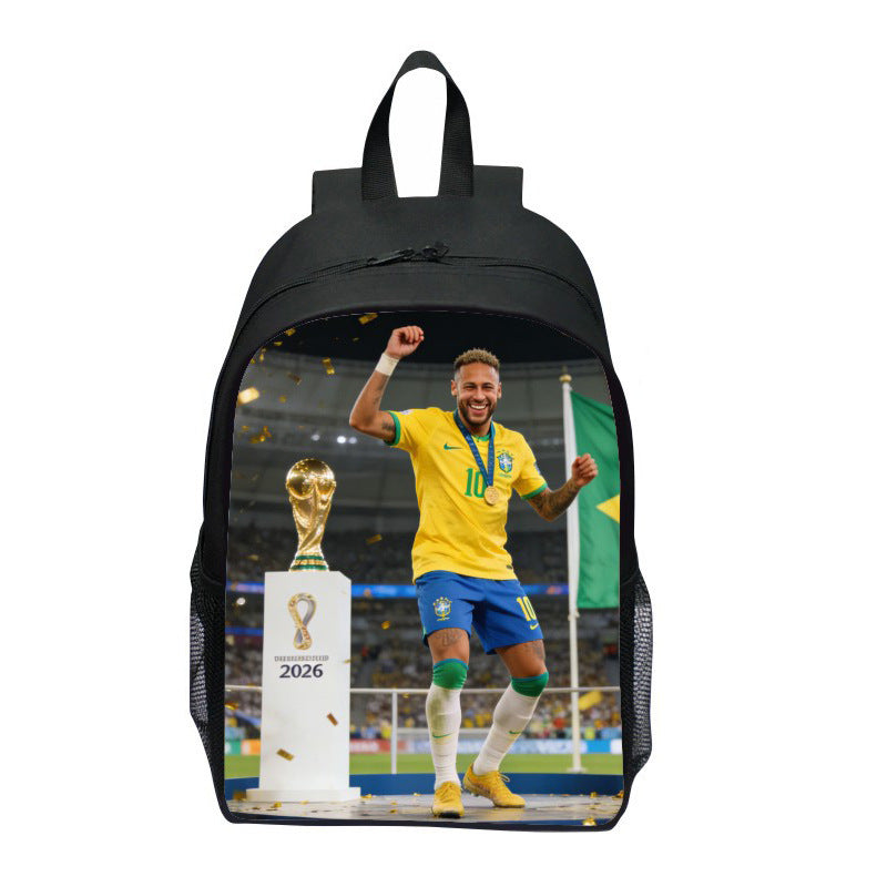 Sporty backpack with Wm trophy design Stornfield