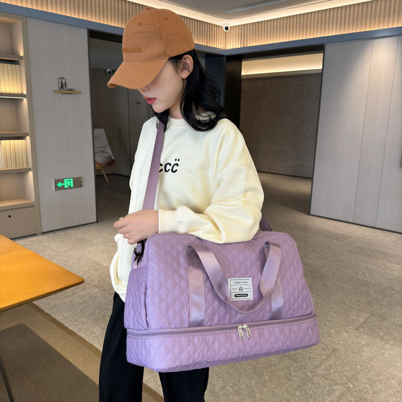 Stylish Quilted Travel Duffle Bag Stornfield