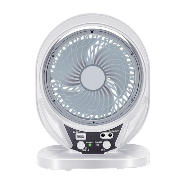 Ladies portable 4-in-1 solar fan with LED lamp Stornfield