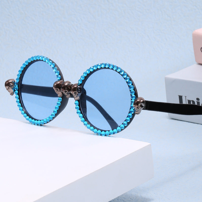 Women Extravagant round sunglasses Stornfield