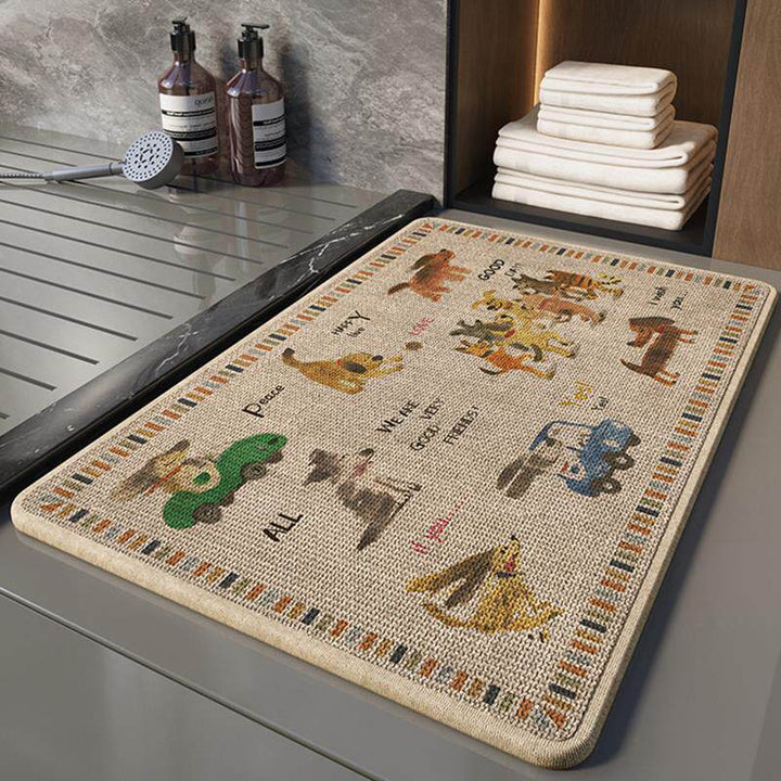 Luxury Textured Bath Mat