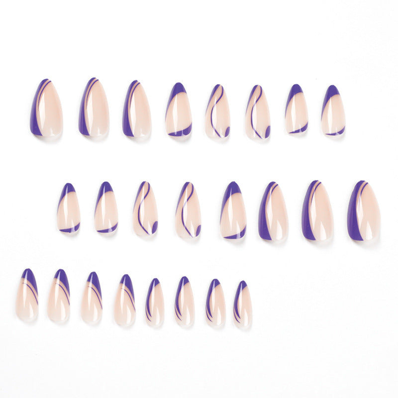 Artificial gel nails with elegant design Stornfield