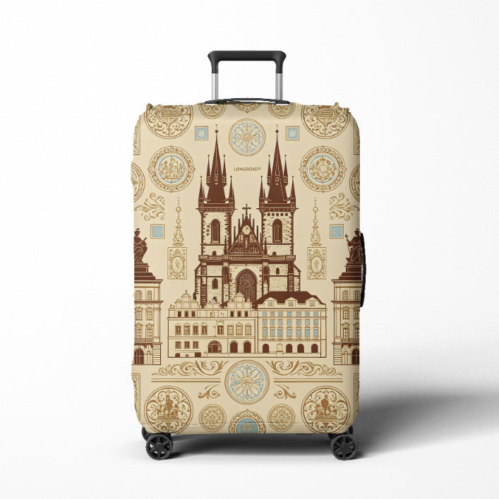Women's Travel Trolley Stornfield  with elegant baroque pattern
