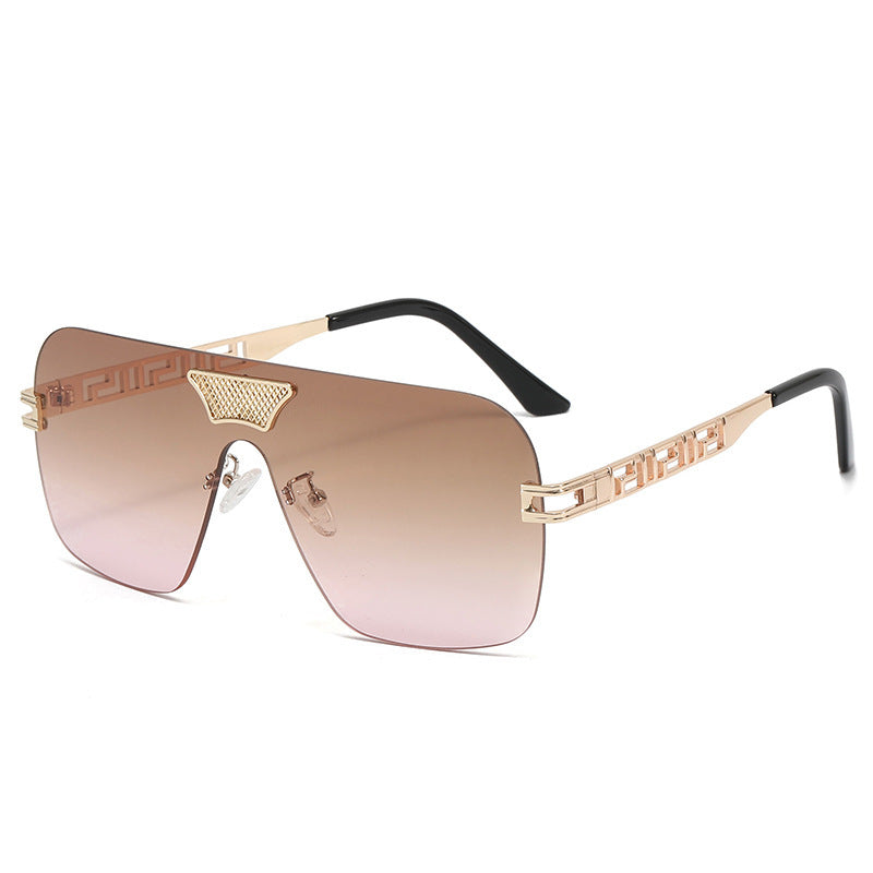 Women's fashionable sunglasses in a futuristic style with outstanding frame Stornfield
