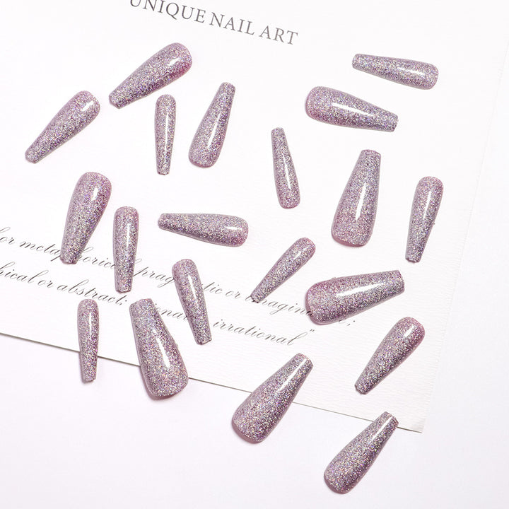 Glamorous Glittering Press-On Nail Tips Stornfield
