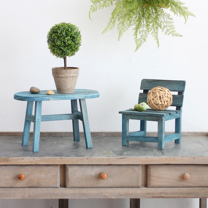 Miniature wooden chair Stornfield