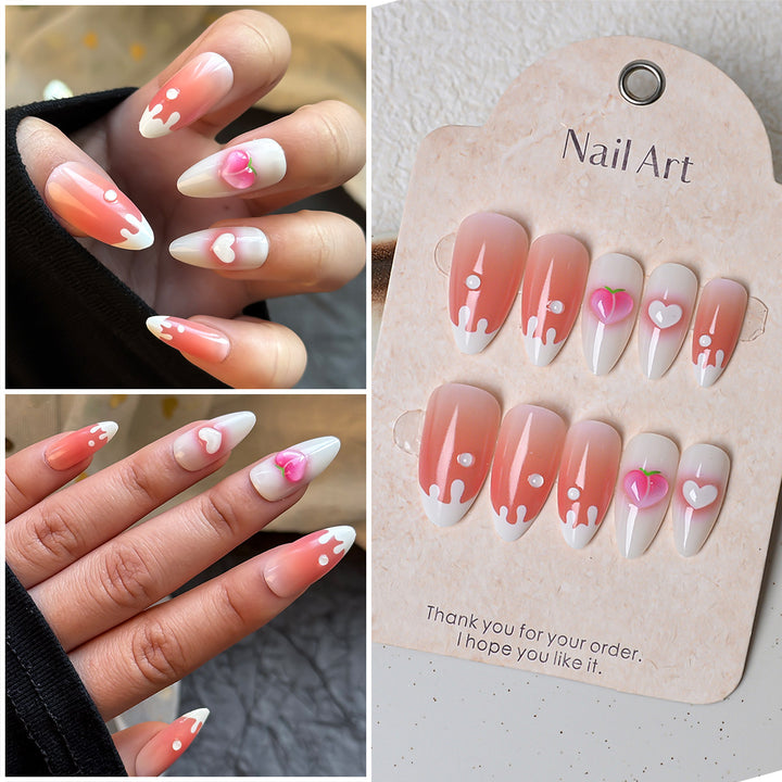 Decorative Press-On Nail Set Stornfield