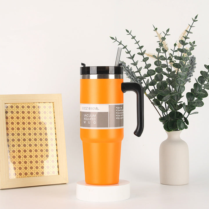 Unisex thermos mug with 3-in-1 drinking options Stornfield