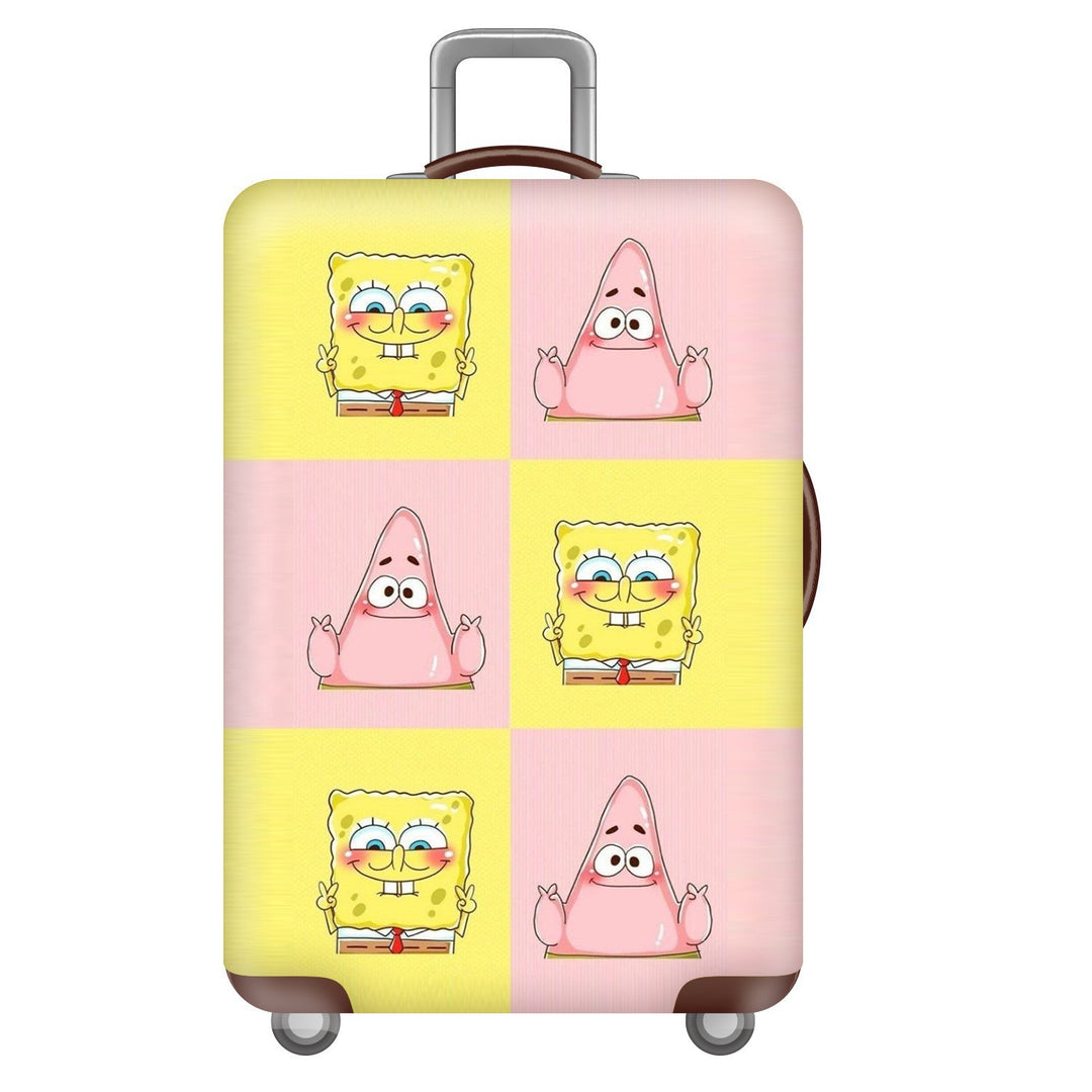 Unisex hard shell suitcase with colorful cartoon design Stornfield