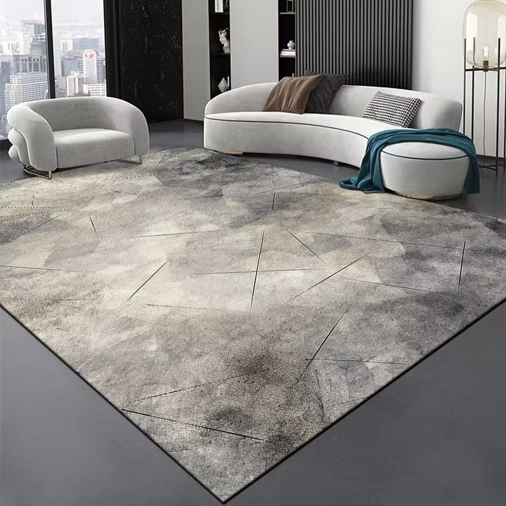 Contemporary Wave Pattern Area Rug Stornfield