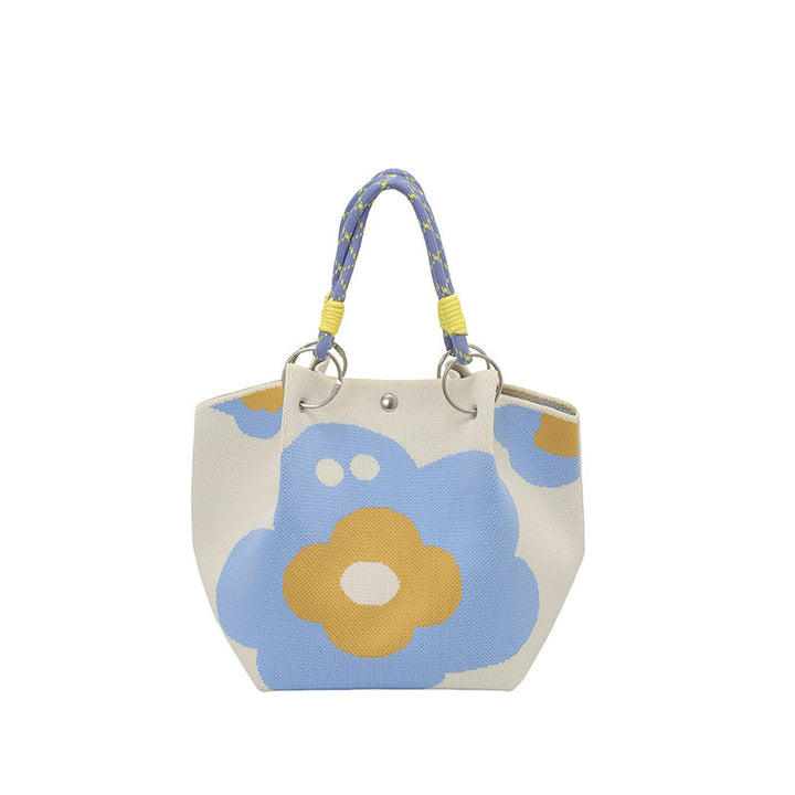 WoFloral Print Textured Handbag Stornfield