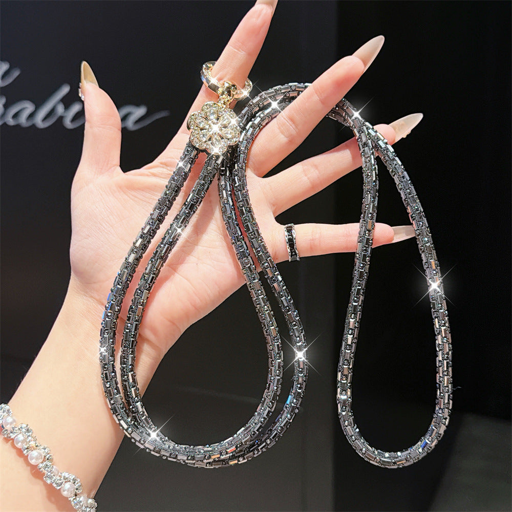 Sparkling Crystal Charm Eyewear Lanyard Stornfield