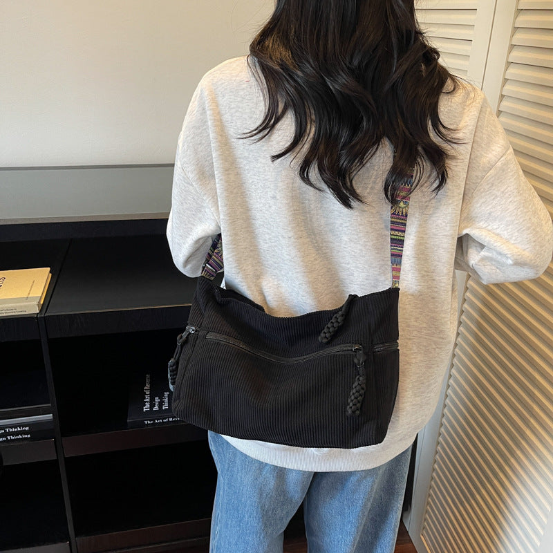 Stylish Bohemian Utility Shoulder Bag