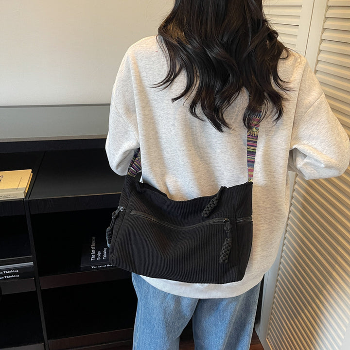 Stylish Bohemian Utility Shoulder Bag