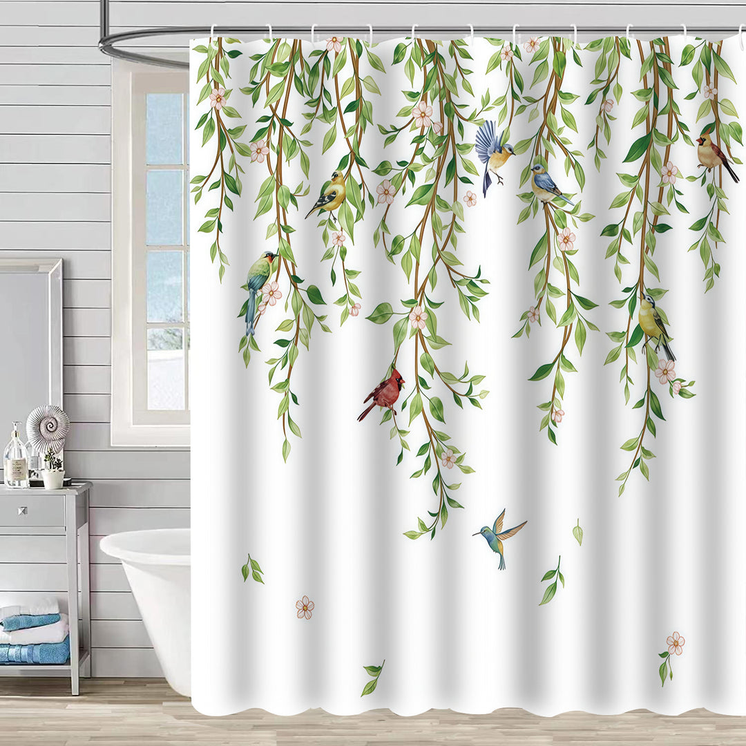 Nature-Inspired Shower Curtain Stornfield