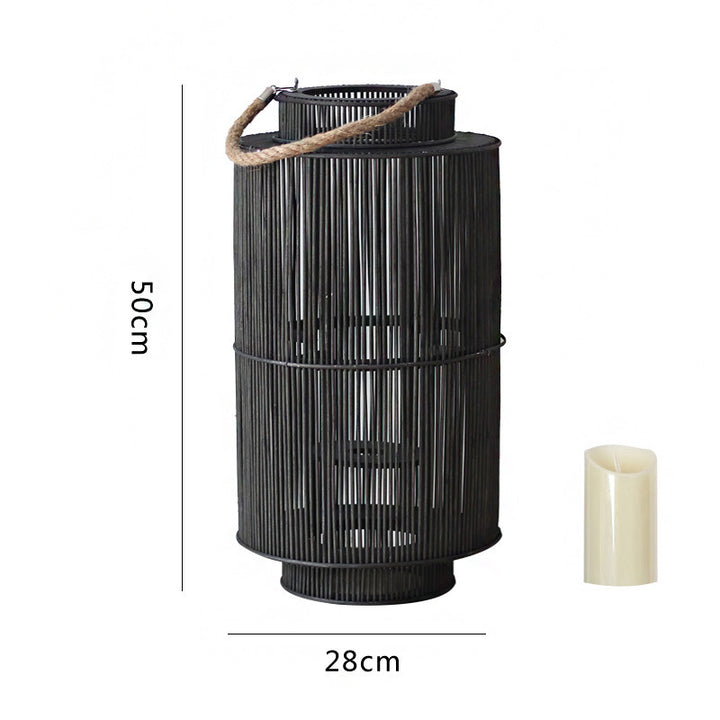Decorative Rattan Lantern Stornfield