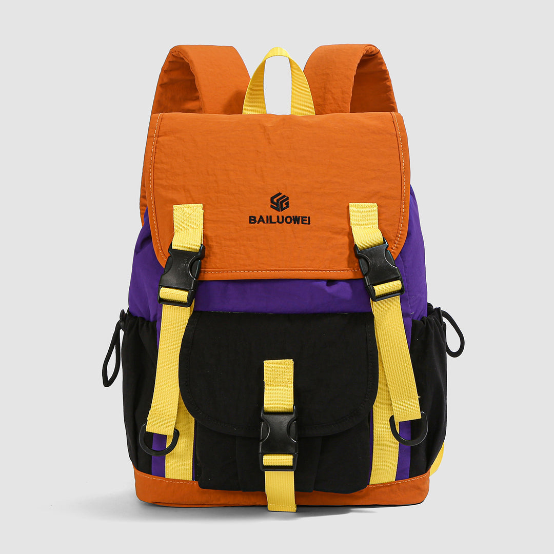 Multi-Pocket Colorful Adventure Backpack Stornfield
