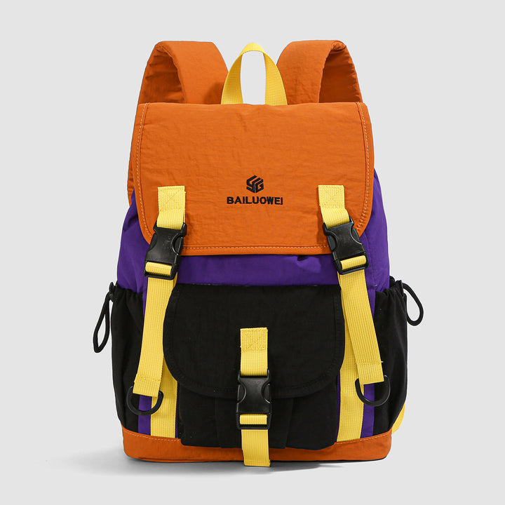 Multi-Pocket Colorful Adventure Backpack Stornfield