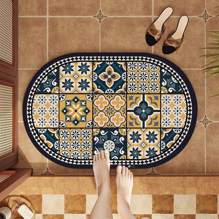 Decorative Area Bath Mat Stornfield