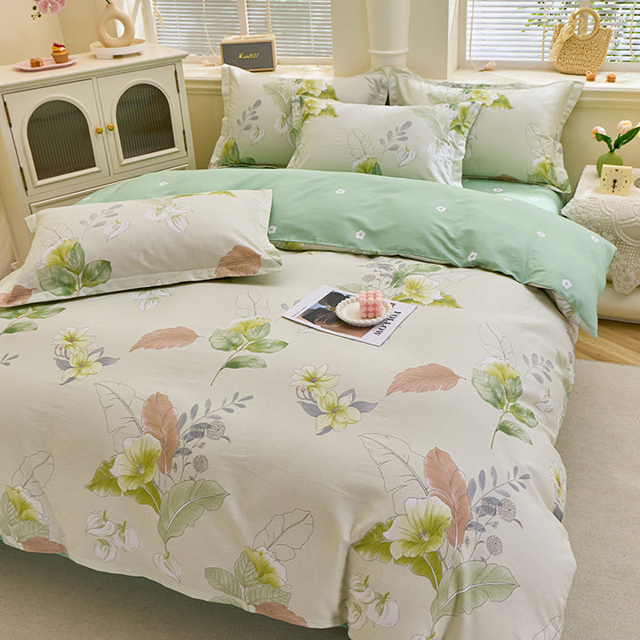 Checked Pattern Bedding Set