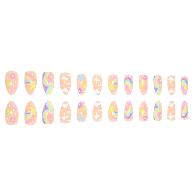 Artistic Floral Nail Tips Stornfield