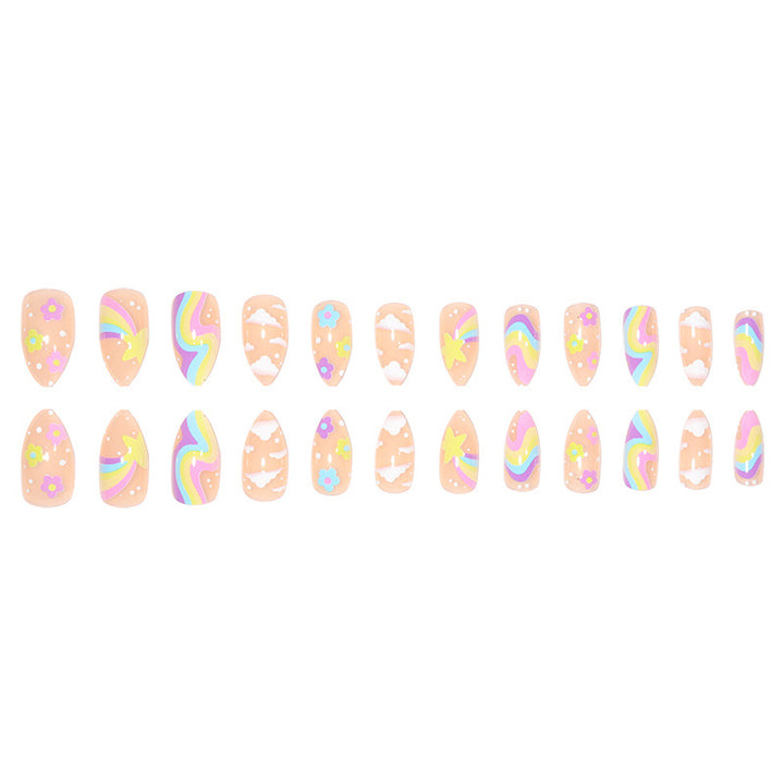 Artistic Floral Nail Tips Stornfield