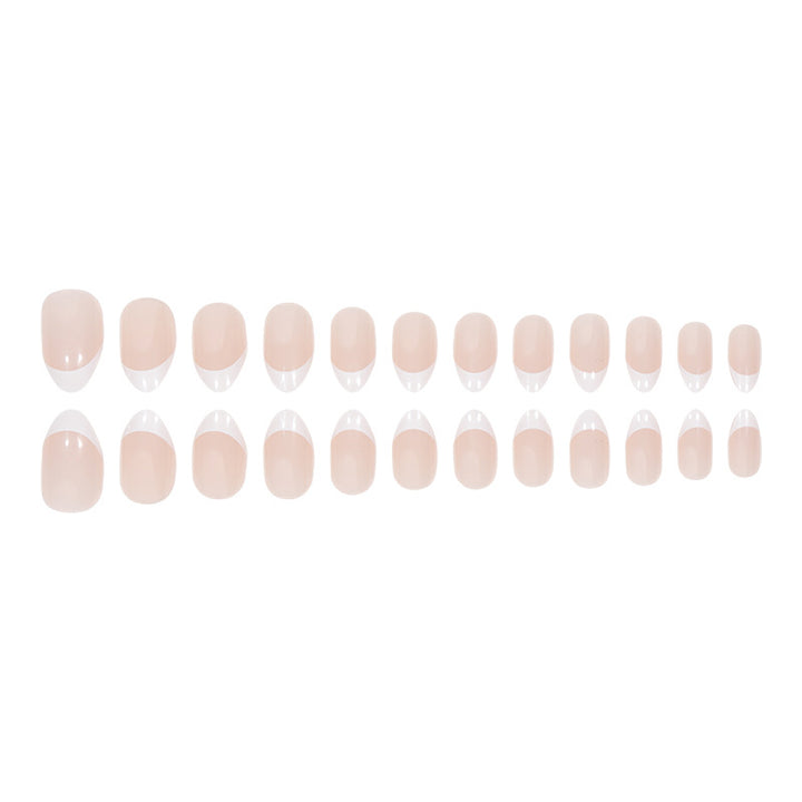 Glossy Natural-Shape Press-On Nails Stornfield