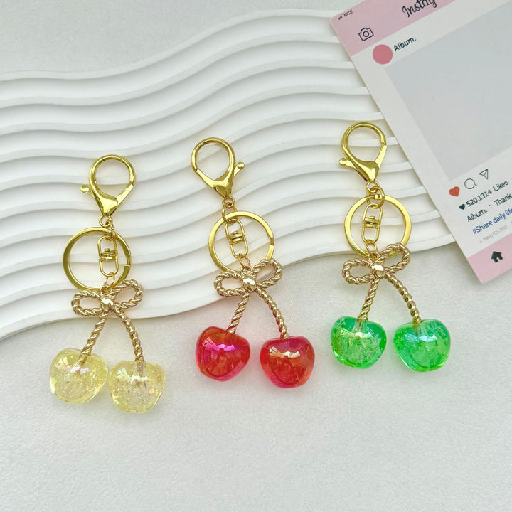Cherry-Inspired Decorative Keychain Stornfield