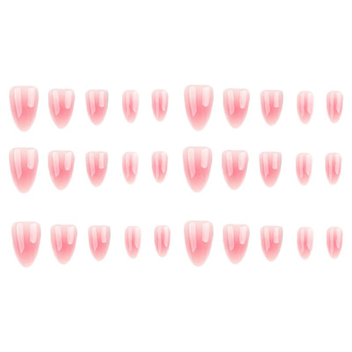 Elegant Gel Finish Press-On Nail Set Stornfield
