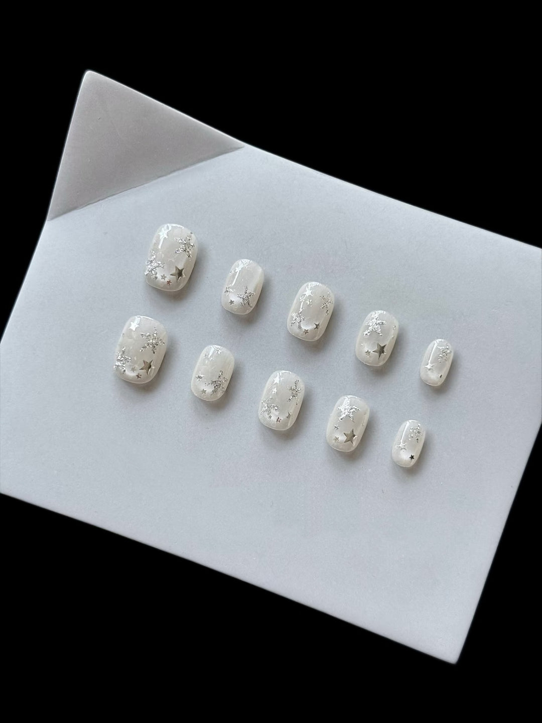 Celestial-Themed Press-On Nail Set