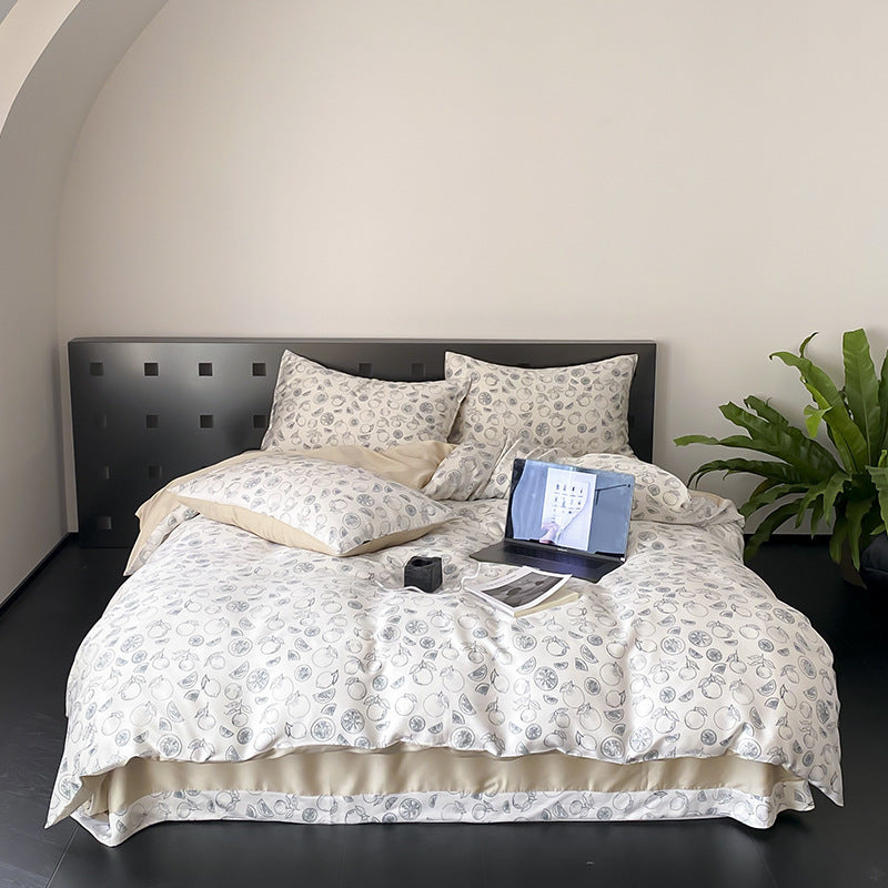 Fine satin bed linen set