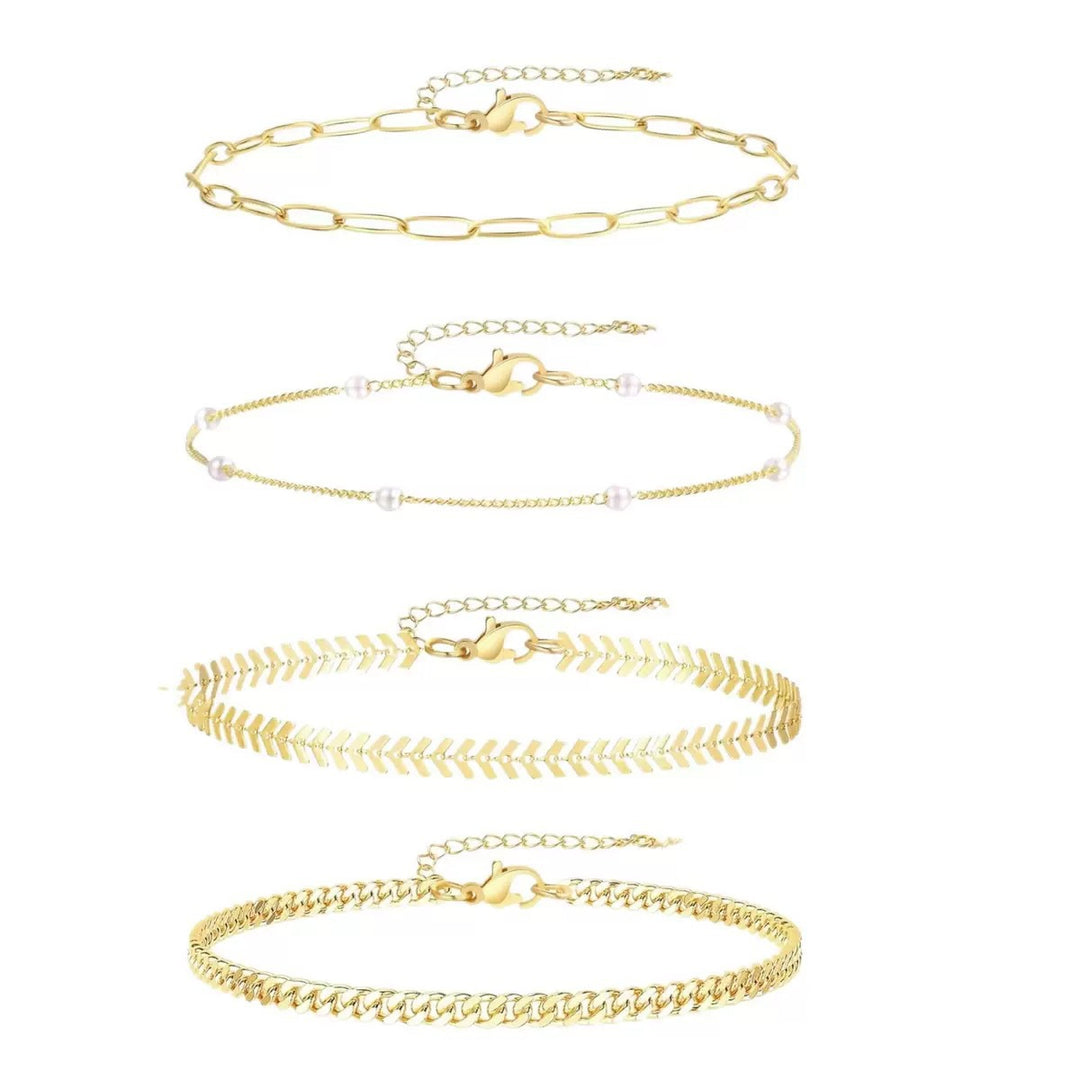 Multi-Layered Anklet Set Stornfield