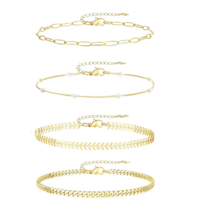 Multi-Layered Anklet Set Stornfield