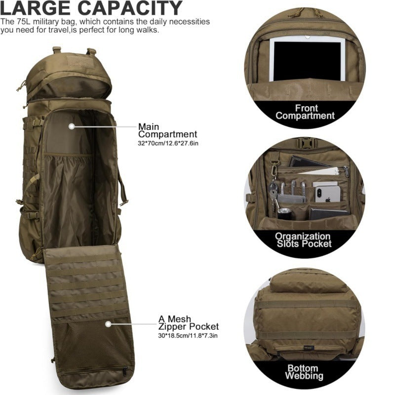 Tactical Multi-Compartment Backpack Stornfield