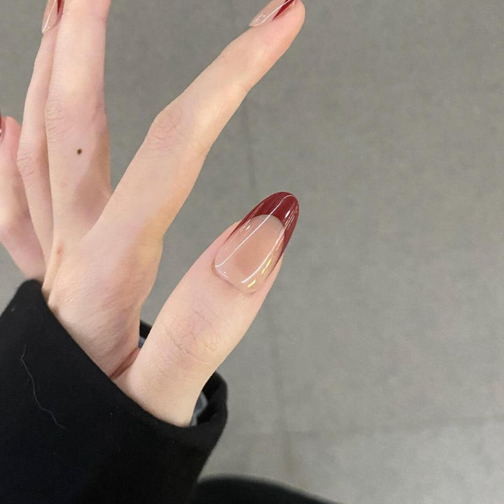 Elegant artificial nails with modern gradient effects Stornfield