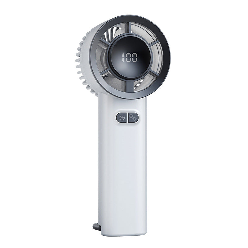 Women Portable Hand Fan with Digital Display Stornfield