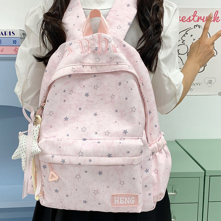 Star-Print School Backpack Stornfield